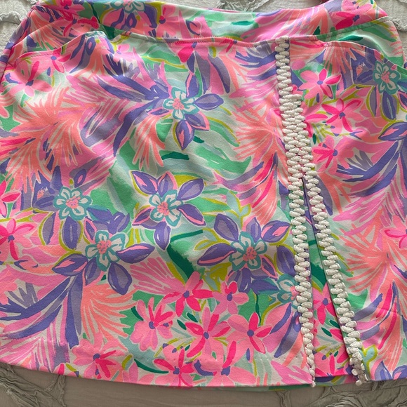 Lilly Pulitzer Daphne Luxletic Golf Skort It was all a dream Size 12 - Picture 4 of 9
